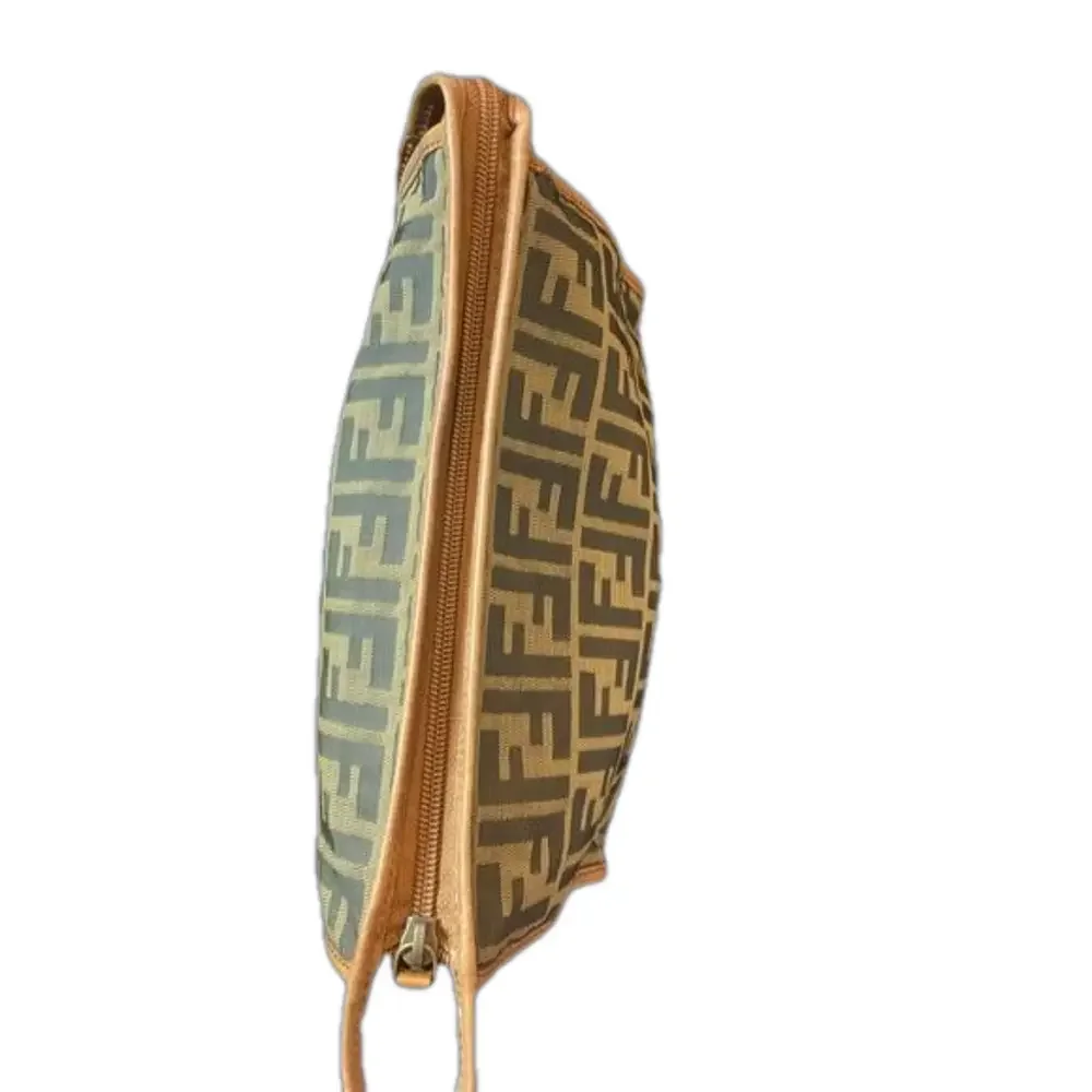 Fendi Zucca Print Toiletry/Makeup Bag with COA IN EUC